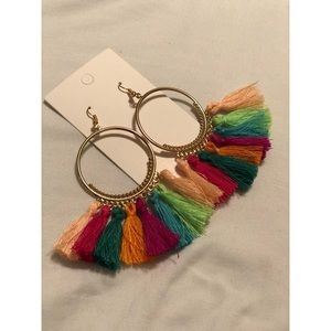Bohemian Layered Tassel Earrings